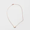 Collar Eternal Gold Nano Heart en oro rosa Collar Eternal Gold Nano Heart en oro rosa