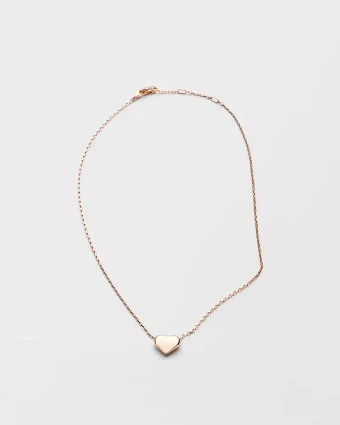 Collar Eternal Gold Nano Heart en oro rosa Collar Eternal Gold Nano Heart en oro rosa