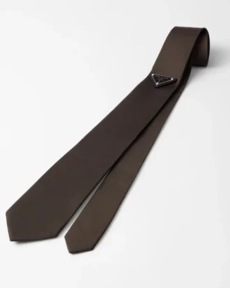 Corbata de gabardina Re-Nylon