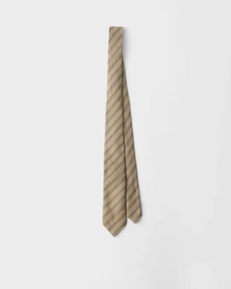 Corbata de mezcla de lino