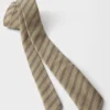 Corbata de mezcla de lino Corbata de mezcla de lino