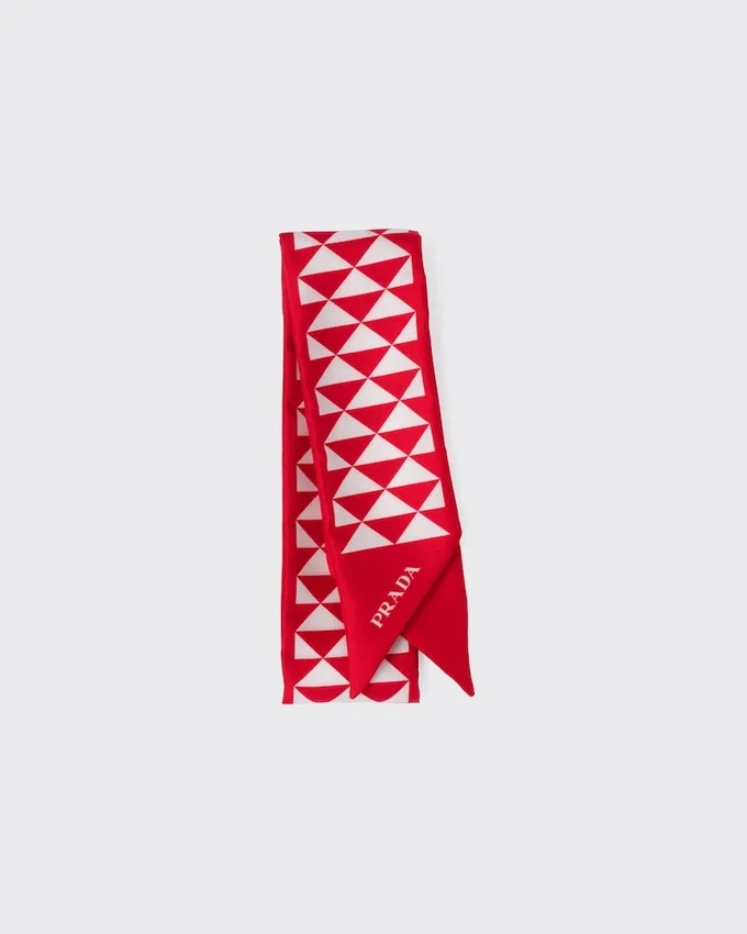 Corbata de seda estampada Corbata de seda estampada