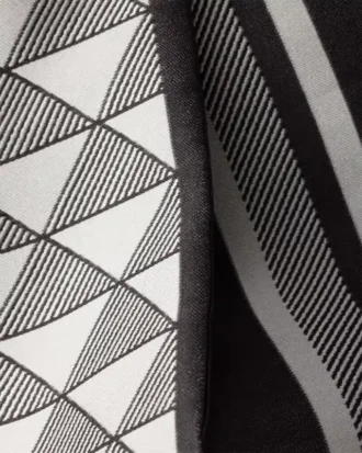 Corbata de seda jacquard