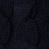 Cuello de lana con punto trenzado Cuello de lana con punto trenzado