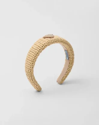 Diadema de ganchillo