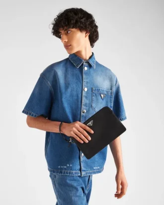 Estuche de piel Saffiano
