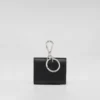 Estuche para audífonos de piel Saffiano con llavero
