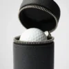 Estuche para pelotas de golf de piel Saffiano Estuche para pelotas de golf de piel Saffiano