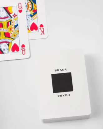Estuche Saffiano con naipes