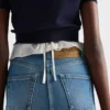 Falda acampanada de denim Falda acampanada de denim