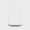 Falda circular reversible de jersey de algodón y Re-Nylon Falda circular reversible de jersey de algodón y Re-Nylon