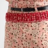 Falda de georgette con estampado floral Falda de georgette con estampado floral