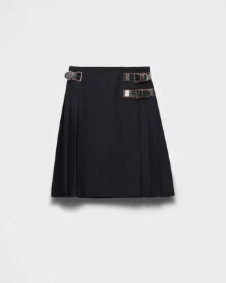 Falda de mohair para niña