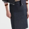 Falda lápiz de mezclilla Falda lápiz de mezclilla