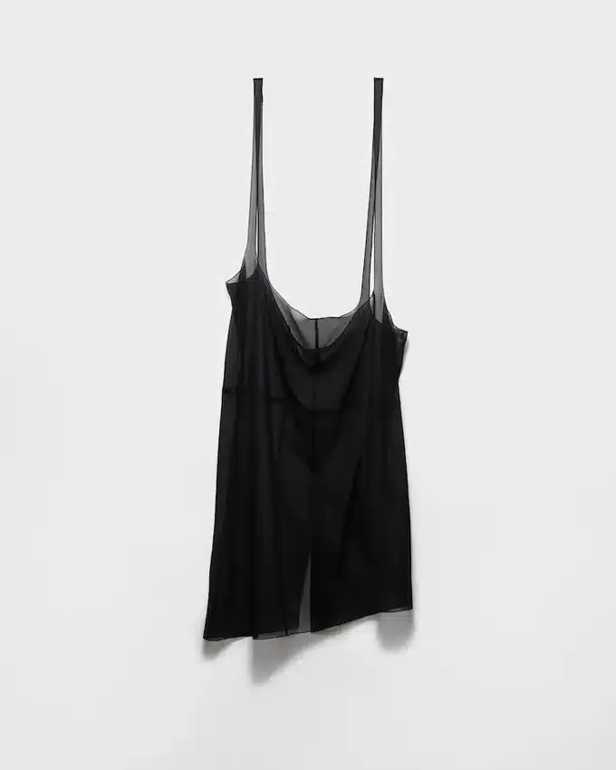 Falda midi Cigaline con tirantes Falda midi Cigaline con tirantes