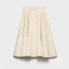 Falda midi de chino Falda midi de chino