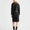 Falda midi de doble tweed Falda midi de doble tweed