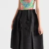 Falda midi de lana de Shetland Falda midi de lana de Shetland