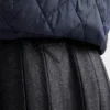 Falda plisada de jersey
