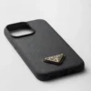 Funda de piel Saffiano para iPhone 15 Pro Max Funda de piel Saffiano para iPhone 15 Pro Max