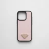 Funda de piel Saffiano para iPhone 16 Pro Funda de piel Saffiano para iPhone 16 Pro