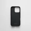 Funda de piel Saffiano para iPhone 16 Pro Funda de piel Saffiano para iPhone 16 Pro