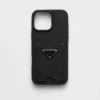 Funda de piel Saffiano para iPhone 16 Pro Max Funda de piel Saffiano para iPhone 16 Pro Max