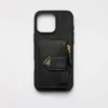 Funda de piel Saffiano para iPhone 16 Pro Max Funda de piel Saffiano para iPhone 16 Pro Max
