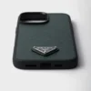 Funda de piel Saffiano para iPhone 16 Pro Max Funda de piel Saffiano para iPhone 16 Pro Max