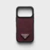 Funda de piel Saffiano para iPhone 17 Pro Funda de piel Saffiano para iPhone 17 Pro