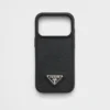 Funda de piel Saffiano para iPhone 17 Pro Funda de piel Saffiano para iPhone 17 Pro