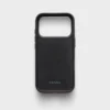 Funda de piel Saffiano para iPhone 17 Pro Funda de piel Saffiano para iPhone 17 Pro