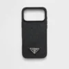 Funda de piel Saffiano para iPhone 17 Pro Max Funda de piel Saffiano para iPhone 17 Pro Max
