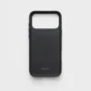Funda de piel Saffiano para iPhone 17 Pro Max Funda de piel Saffiano para iPhone 17 Pro Max