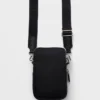 Funda para smartphone de Re-Nylon y cuero Saffiano Funda para smartphone de Re-Nylon y cuero Saffiano