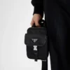 Funda para smartphone de Re-Nylon y cuero Saffiano