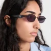 Gafas de sol con el logotipo de Prada