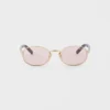 Gafas de sol con la icónica placa metálica Gafas de sol con la icónica placa metálica