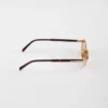 Gafas de sol con la icónica placa metálica Gafas de sol con la icónica placa metálica