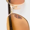 Gafas de sol con la icónica placa metálica Gafas de sol con la icónica placa metálica
