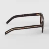 Gafas de sol con placa metálica icónica Gafas de sol con placa metálica icónica