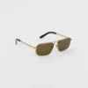 Gafas de sol con placa metálica icónica