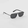 Gafas de sol con placa metálica icónica Gafas de sol con placa metálica icónica