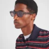 Gafas de sol con placa metálica icónica