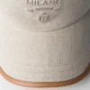 Gorra de béisbol de mezcla de lino Gorra de béisbol de mezcla de lino