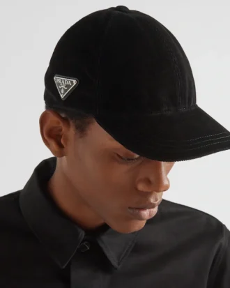 Gorra de béisbol de pana