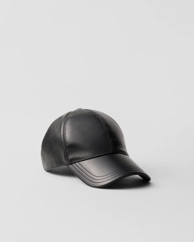 Gorra de béisbol de piel napa Gorra de béisbol de piel napa