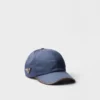 Gorra de béisbol de Re-Nylon y cuero Gorra de béisbol de Re-Nylon y cuero