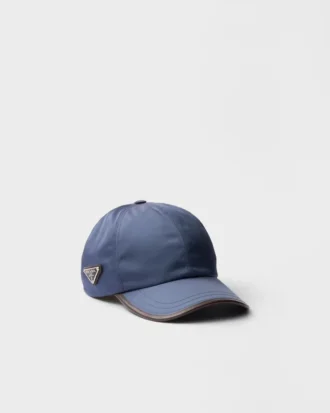 Gorra de béisbol de Re-Nylon y cuero