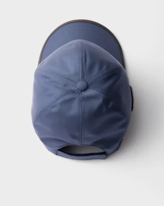 Gorra de béisbol de Re-Nylon y cuero
